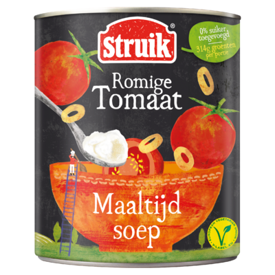 Struik Maaltijdsoep Romige Tomaat 810 g