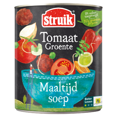 Struik Maaltijdsoep Tomaat Groente 810 g
