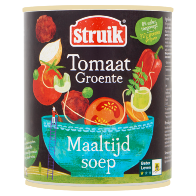 Struik Maaltijdsoep Tomaat Groente 810 g