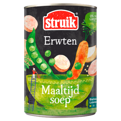 Struik Maaltijdsoep Erwten 405 g