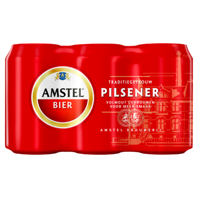 Amstel Blik 6 x 33 cl