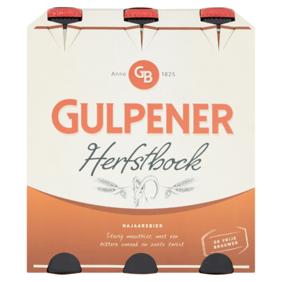 Gulpener Herfstbock Flessen 6 x 30 cl