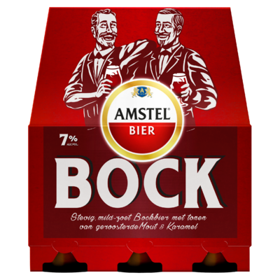 Amstel Bock Bier Fles 6 x 30 cl