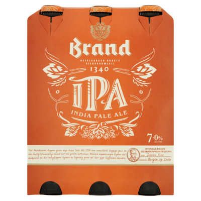 Brand IPA Bier Fles 6 x 30 cl