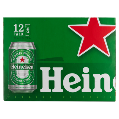 Heineken Premium Pilsener Blik 12 x 33 cl