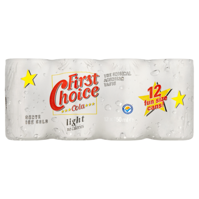 First Choice Cola Light 12 x 150 ml