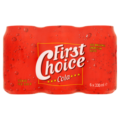 First Choice Cola 6 x 330 ml