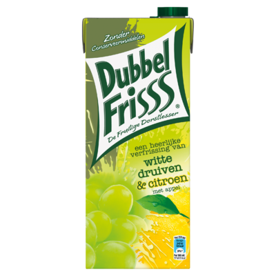 DubbelFrisss Witte Druiven & Citroen 1,5 L