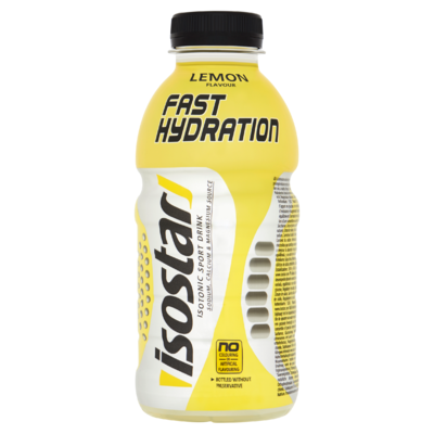 Isostar Fast Hydration Isotonic Sport Drink Lemon Flavour 500 ml