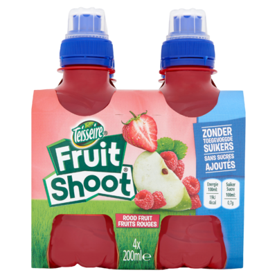 Fruit Shoot Rood Fruit 0% 4 x 200 ml