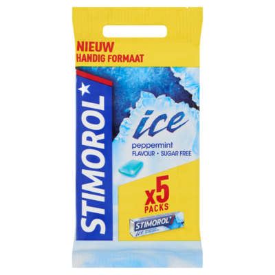 Stimorol Ice Peppermint Flavour Sugar Free 5 x 14 g