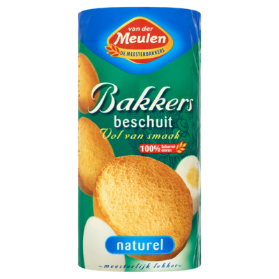 Van der Meulen Bakkers Beschuit Naturel 13 Stuks