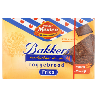 Van der Meulen Bakkers Roggebrood Fries 500 g