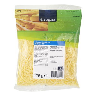 Bon Appétit geraspte kaas belegen