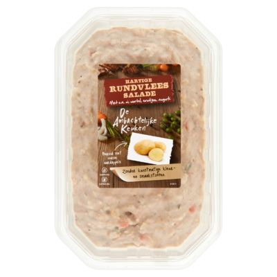 De Ambachtelijke Keuken Hartige Rundvlees Salade 750 g