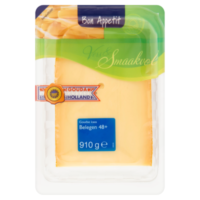 Bon Appetit Goudse Kaas Belegen 48+ Stuk 910 g