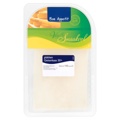 Bon Appetit Geitenkaas 50+ Plakken 150 g