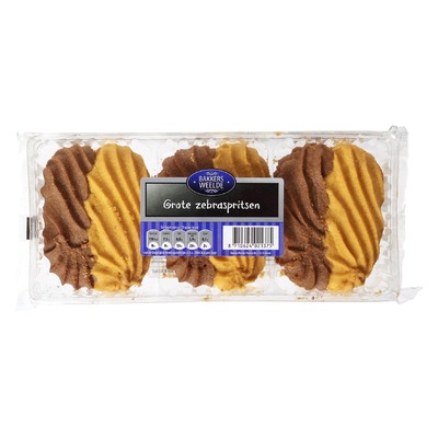 Bakkers Weelde zebra spritsen groot