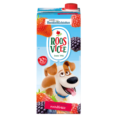 Roosvicee Fruitig Drankje Roodfruit 1,5 L