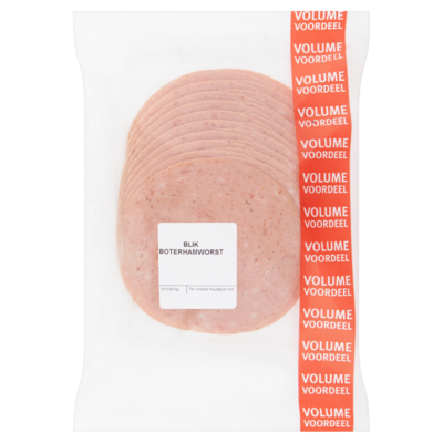 Poiesz Blik Boterhamworst Volume Voordeel 0,200 kg
