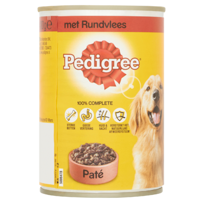 Pedigree Paté met Rundvlees 400 g