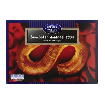 Bakkers Weelde koek amandelletter