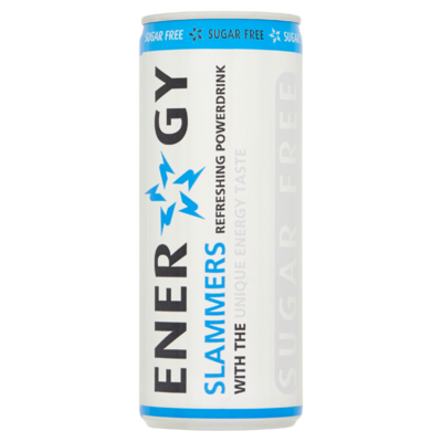 Energy Slammers Sugarfree 250 ml
