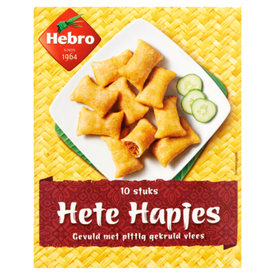 Hebro Hete Hapjes 10 x 25 g