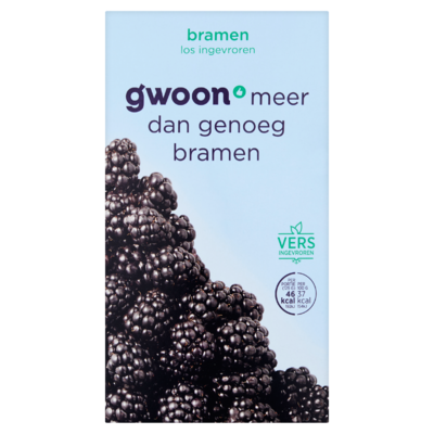 g'woon Bramen Diepvriesfruit 250 g