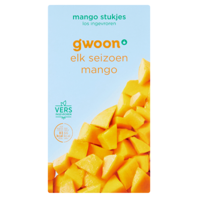 Huismerk Mango Diepvriesfruit 250 g