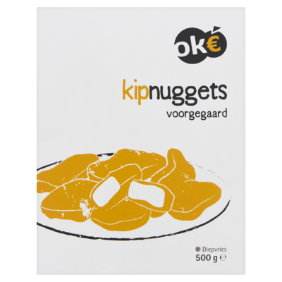 Budget Huismerk Kipnuggets Voorgegaard 500 g