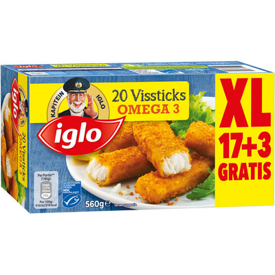Iglo Vissticks omega 3