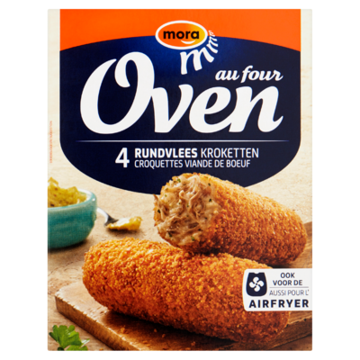 Mora Oven Rundvlees Kroketten 4 x 80 g