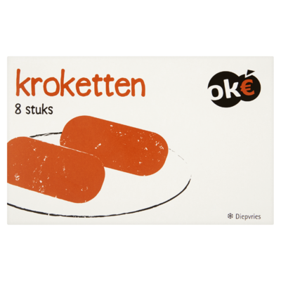 Budget Huismerk Kroketten 8 x 70 g