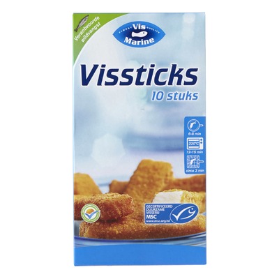 Vismarine VisMarine diepvriesvis vissticks