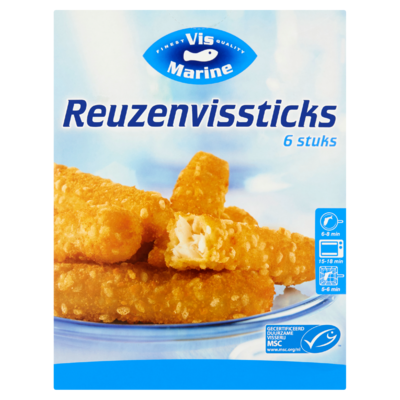 Vismarine Reuzenvissticks 6 x 55 g