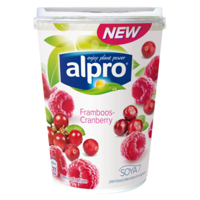 Alpro Plantaardige yoghurtvariatie cranberry