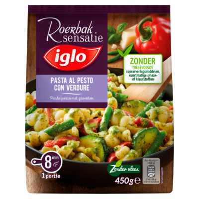 Iglo Pasta pesto