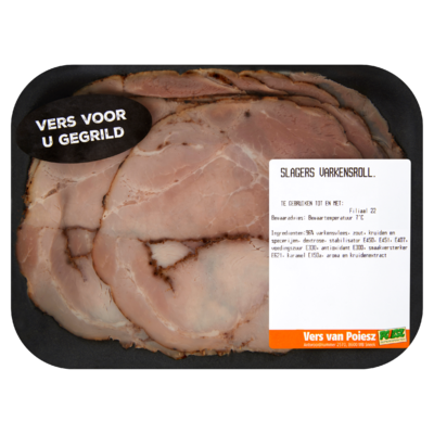 Poiesz Slagers Varkensroll