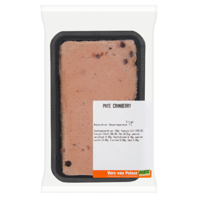 Poiesz Pate Cranberry