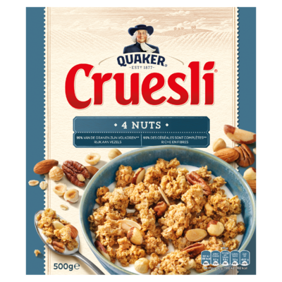 Quaker Cruesli 4 noten