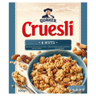 Quaker Cruesli 4 noten