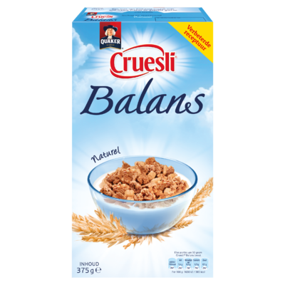Quaker Cruesli balans naturel