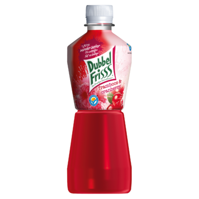 DubbelFrisss Framboos & Cranberry 500 ml