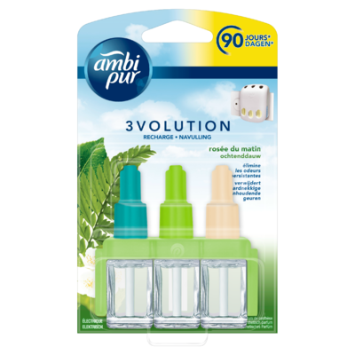 Ambi Pur 3Vol Ochtend Dauw Elektrische Luchtverfrisser Navulling 20 ml