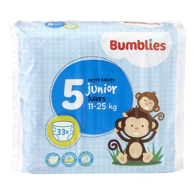 Bumblies Luiers 5 Junior 11-25 kg 33 Stuks