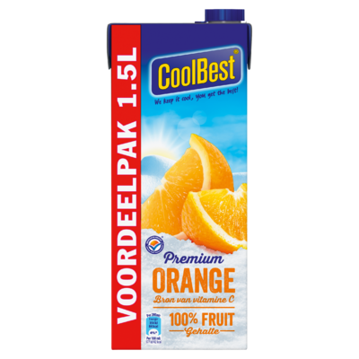 CoolBest Premium Orange Voordeelpak 1,5 L
