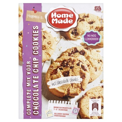 Home Made chocolade koekjes bakmix
