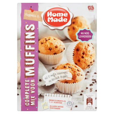 Home Made bakmix muffins