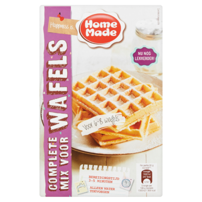HomeMade Complete Mix voor Wafels 400 g
